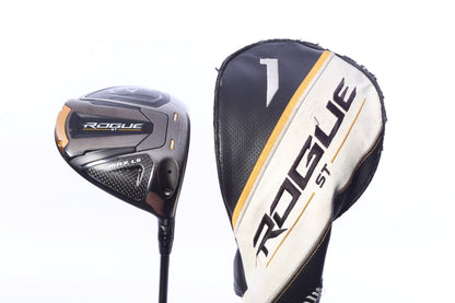 Used Callaway Rogue ST MAX LS Driver - 9 Degrees - Extra Stiff Flex Mitsubishi TENSEI AV Series White - Right-Handed