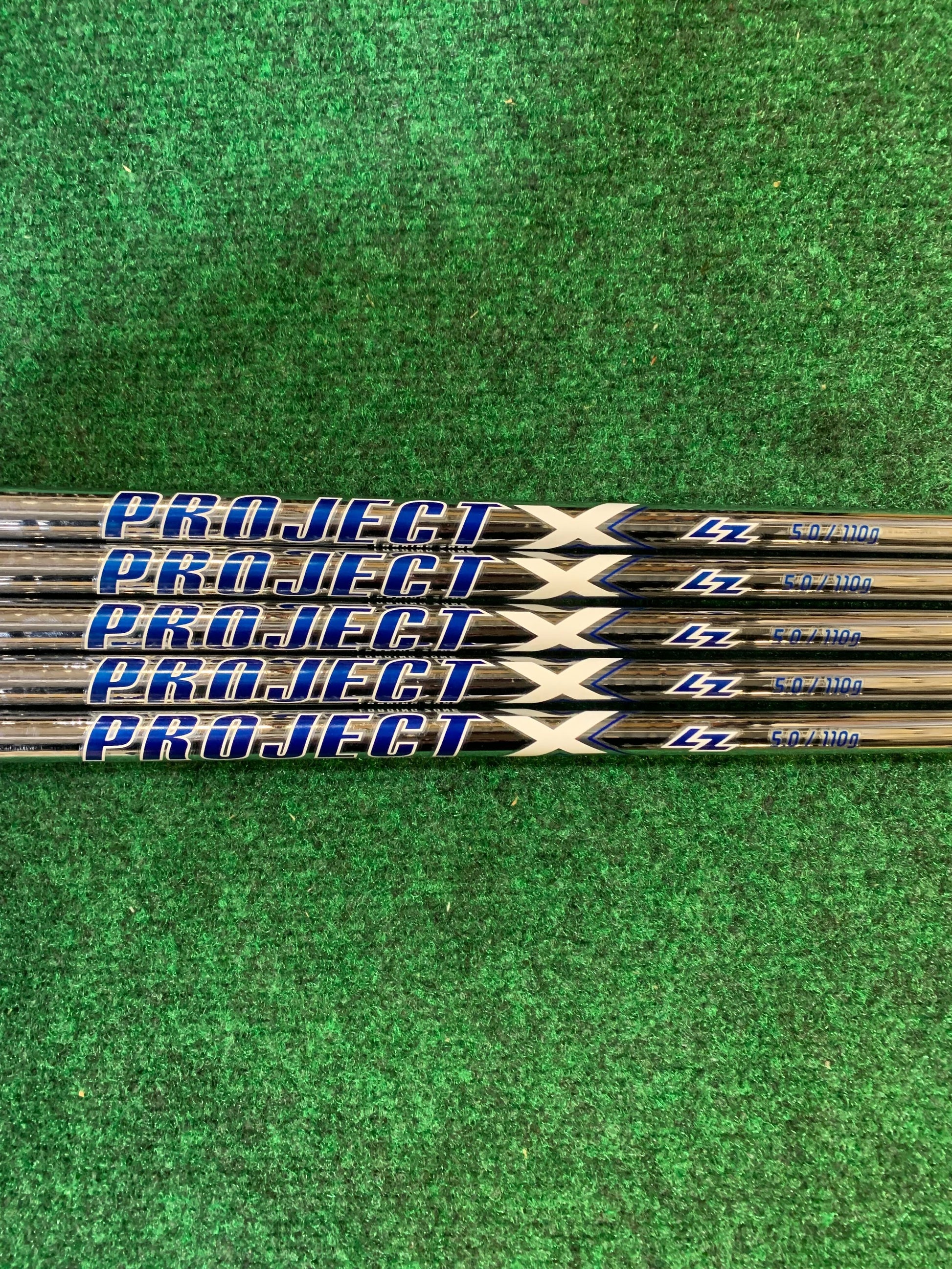 True Temper Project X LZ 5.0 Iron Set Shaft Set - Regular Flex - 36.5"-38.5"-Next Round