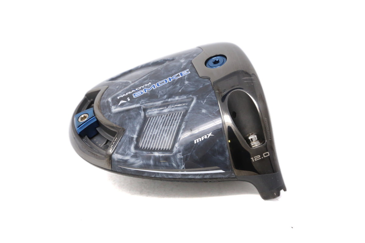 Used Callaway Paradym Ai Smoke MAX Driver - HEAD ONLY - Right-Handed - 12 Degrees