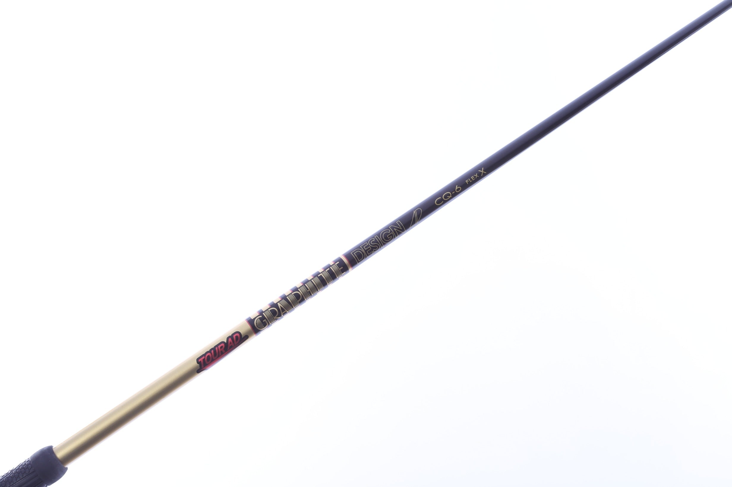 Used Graphite Design Tour AD CQ Driver Shaft Extra Stiff Flex Graphite - 44.5 in - TaylorMade Adapter-Next Round