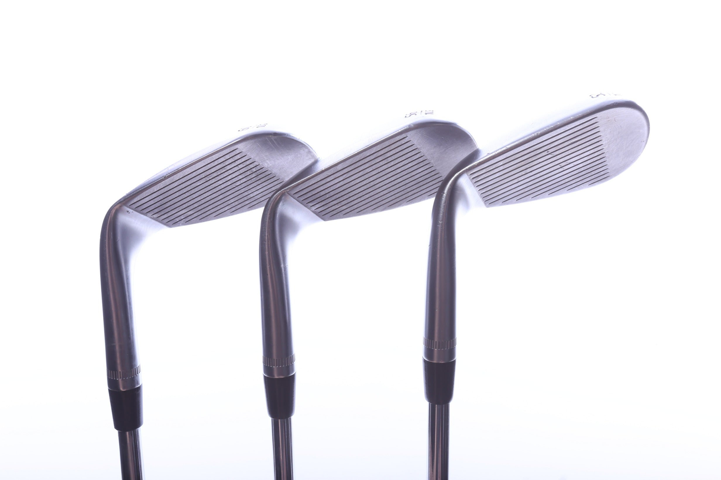 Used Callaway JAWS Forged Raw Wedge Set - Right-Handed - 52*, 56*, 60* - Wedge Flex