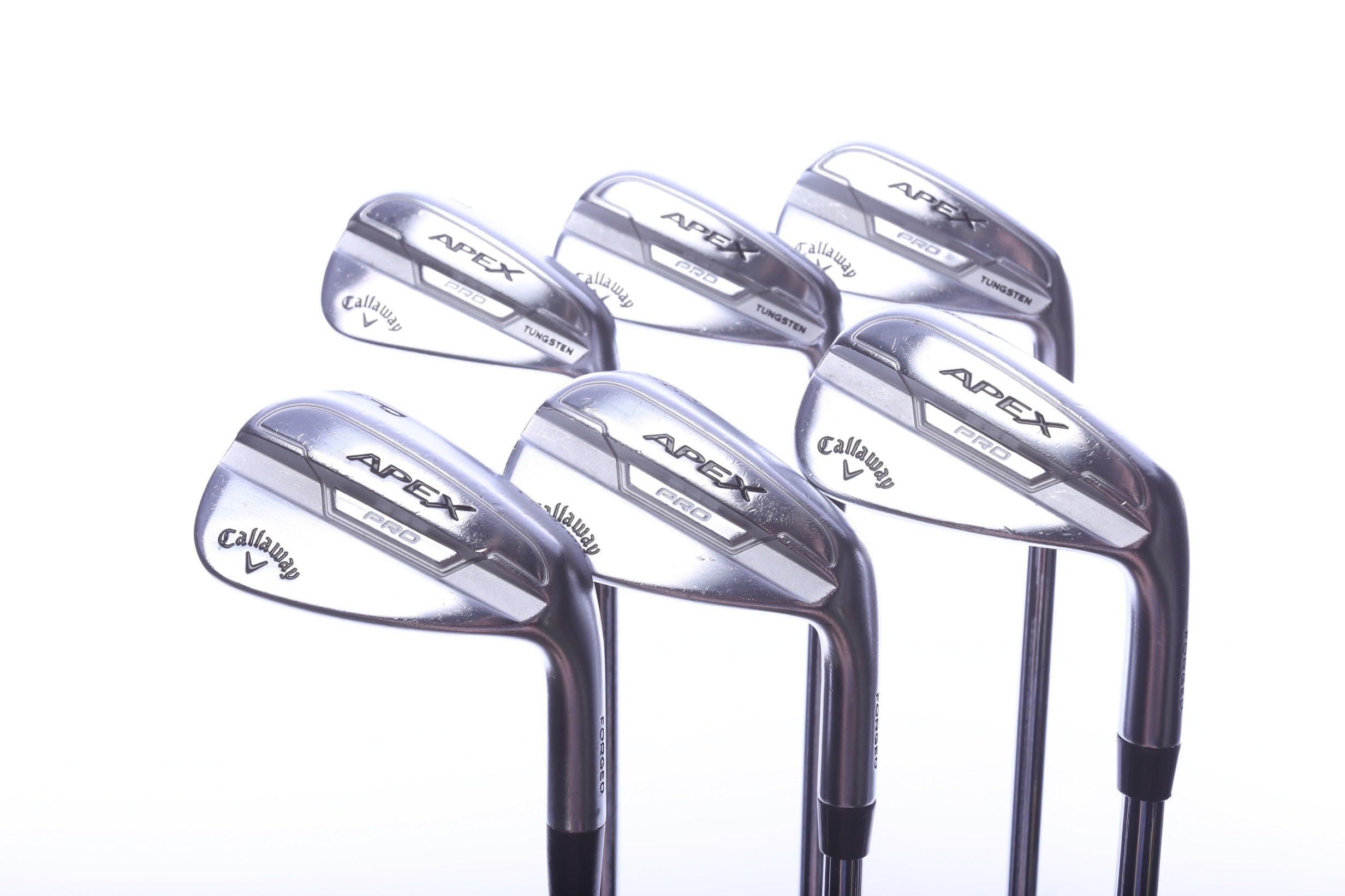 Used Callaway Apex Pro 21 Iron Set - Right-Handed - 5-PW - Stiff Flex