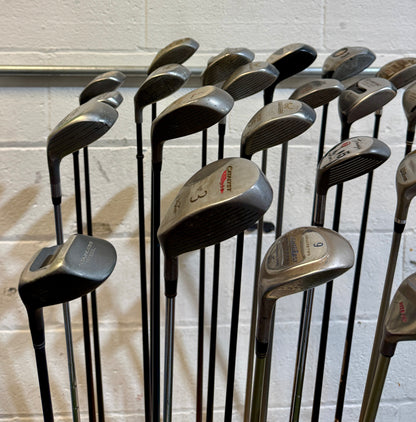Wholesale Lot of 40 Golf Clubs - Assorted Fairway Woods - RH/LH - Mixed Flexes-Next Round