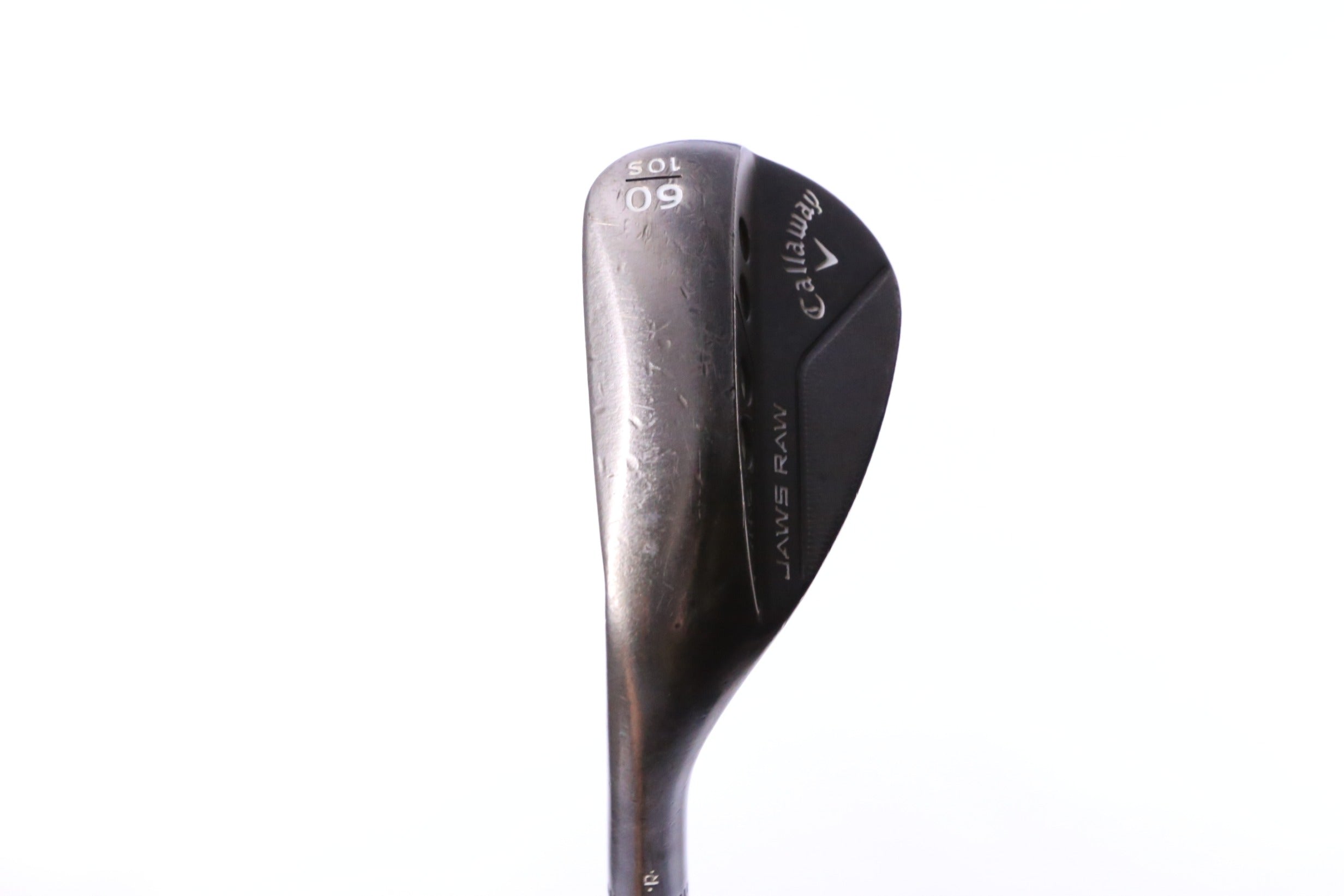 Used Callaway JAWS Raw Black Plasma Lob Wedge - Left-Handed - 60 Degrees - Wedge Flex