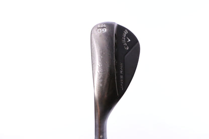 Used Callaway JAWS Raw Black Plasma Lob Wedge - Left-Handed - 60 Degrees - Wedge Flex