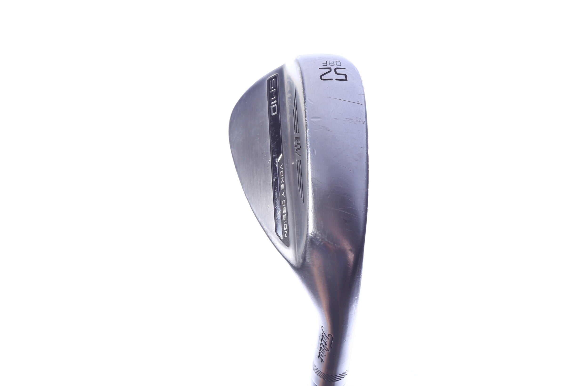 Used Titleist Vokey SM10 Tour Chrome Gap Wedge - Right-Handed - 52 Degrees - Wedge Flex-Next Round