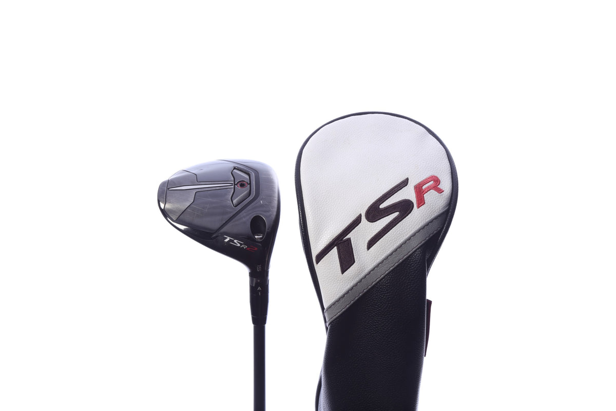 Used Titleist TSR2 3-Wood - Right-Handed - 15 Degrees - Regular Flex