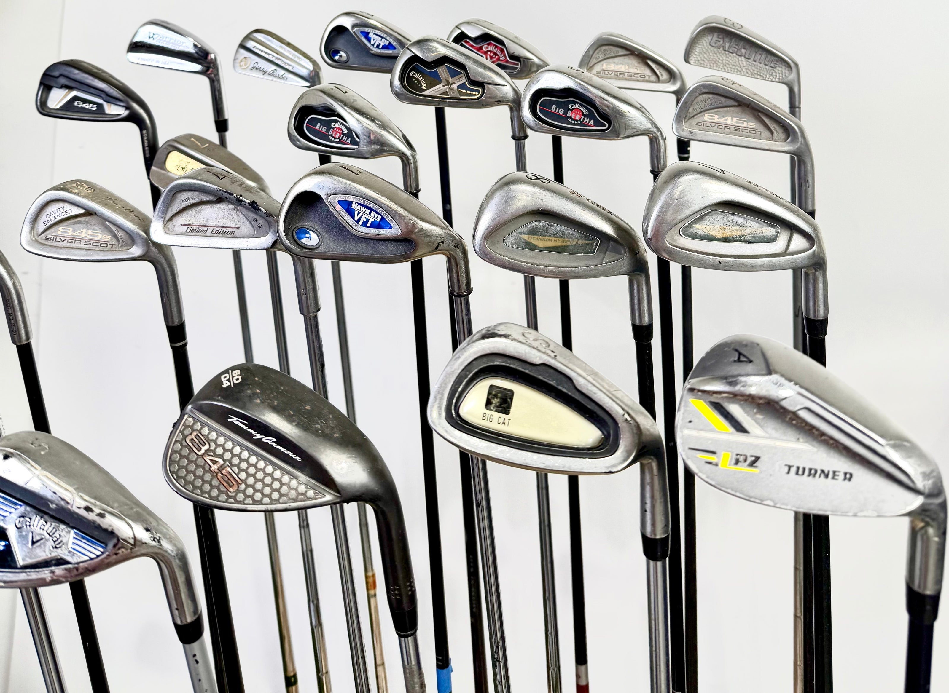 Wholesale Lot of 24 Golf Clubs - Right Handed - Assorted Irons and Wedges-Next Round