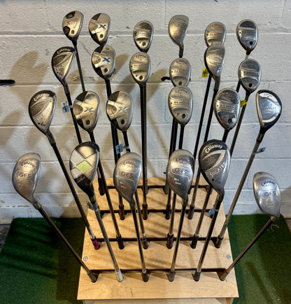 Wholesale Lot of 40 Golf Clubs - Callaway Hybrids-Next Round