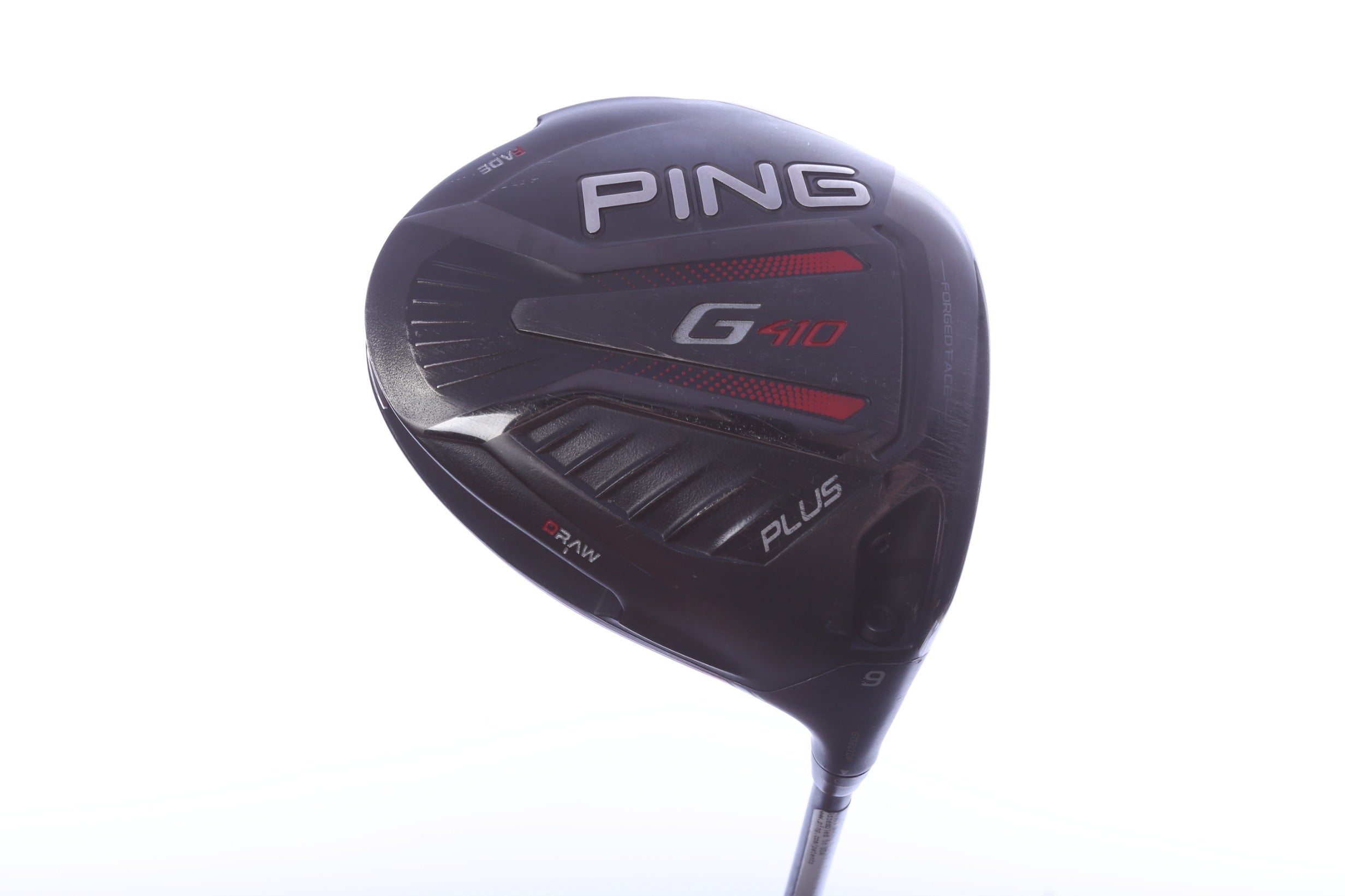 Used Ping G410 Plus Driver - 9 Degrees - Stiff Flex Ping Alta CB Red - Right-Handed