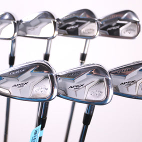 Used Callaway Apex Pro 19 Iron Set - Left-Handed - 4-PW - Stiff Flex