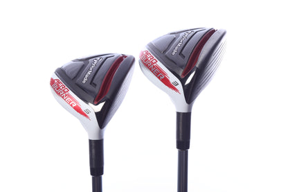 Used TaylorMade AeroBurner TP Wood Set - Right-Handed - 3W, 5W - Stiff Flex-Next Round
