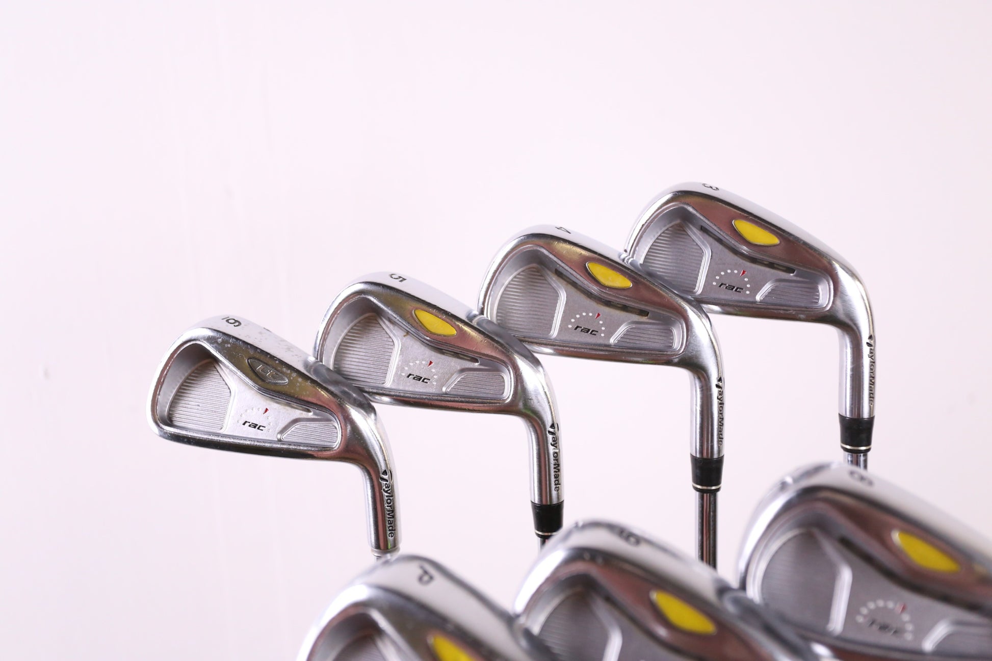 Used TaylorMade rac LT Iron Set - Right-Handed - 3-6, 8-PW - Stiff Flex-Next Round