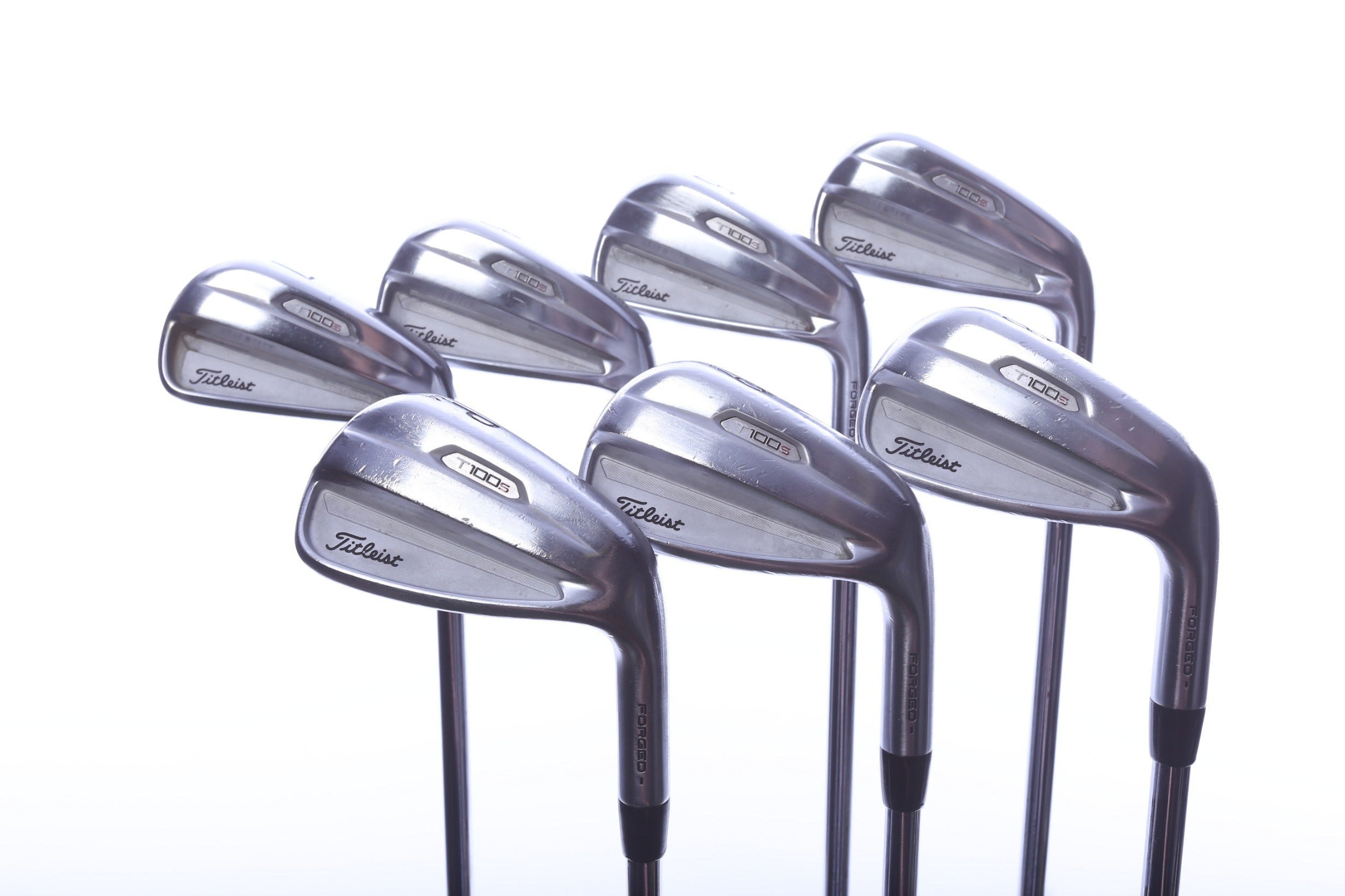 Used Titleist 2021 T100S Iron Set - Right-Handed - 4-PW - Stiff Flex