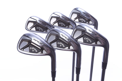 Used Callaway Apex 21 Iron Set - Right-Handed - 5-PW - Stiff Flex