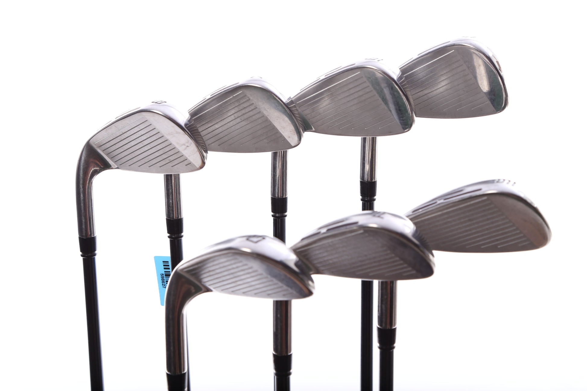 Used Wilson Staff Dynapwr Iron Set - Right-Handed - 5-PW, GW - Stiff Flex-Next Round