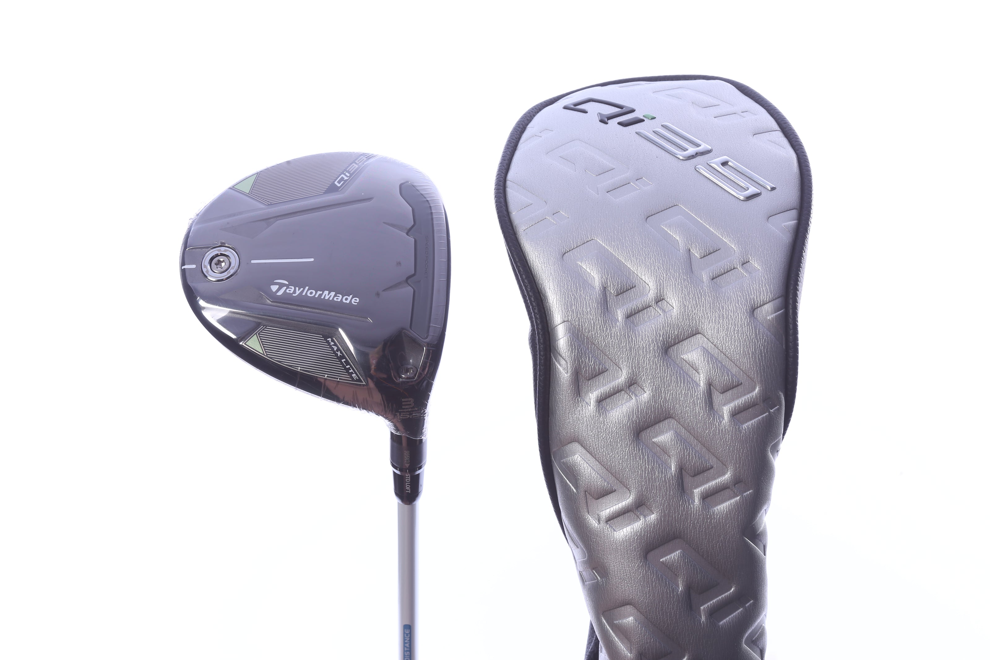 TaylorMade Qi35 MAX Lite 3-Wood - Right-Handed - 15.5 Degrees - Stiff Flex-Next Round
