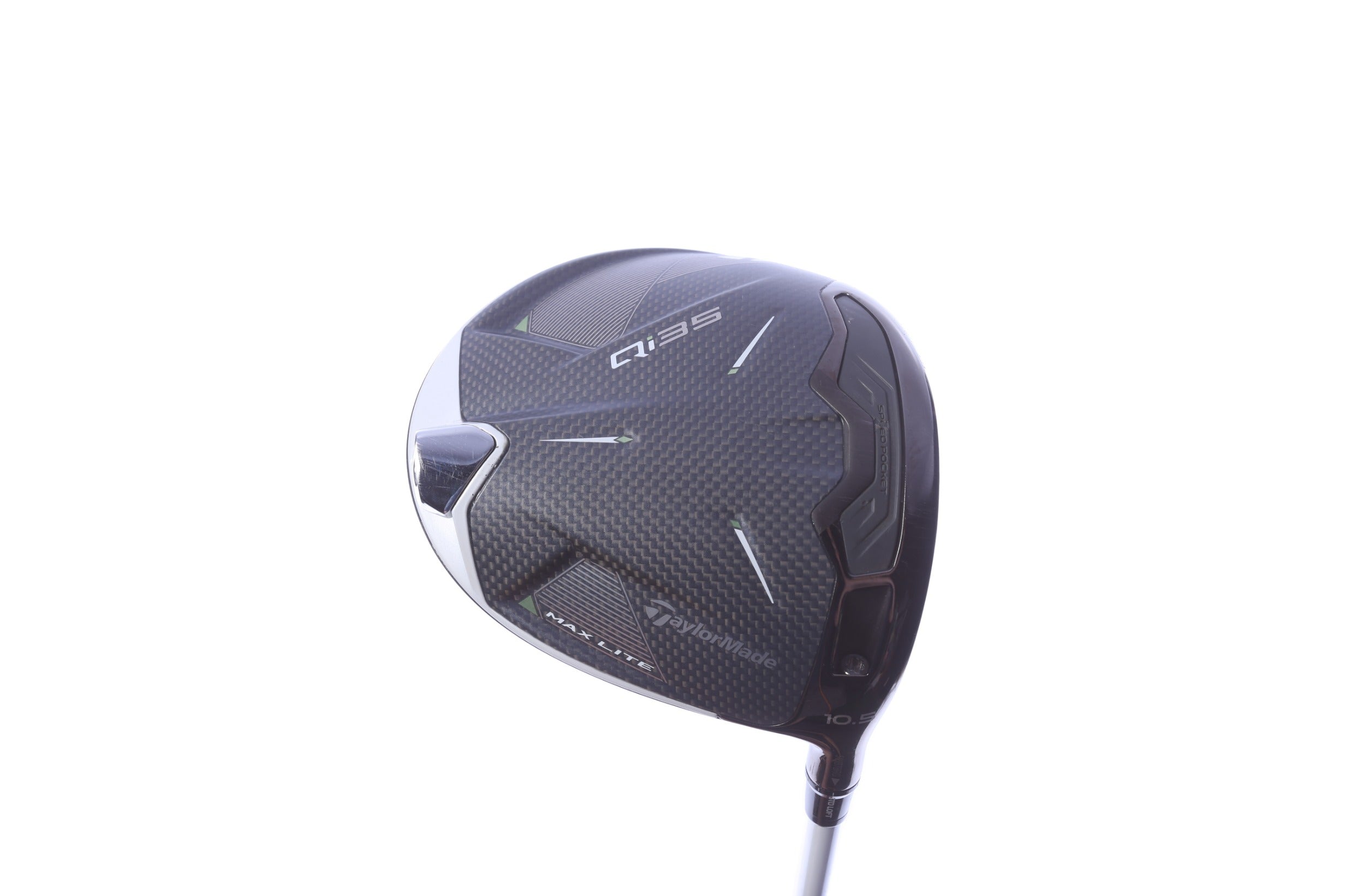Used TaylorMade Qi35 MAX Lite Women's Driver - 10.5 Degrees - Ladies Flex Fujikura AirSpeeder - Right-Handed-Next Round