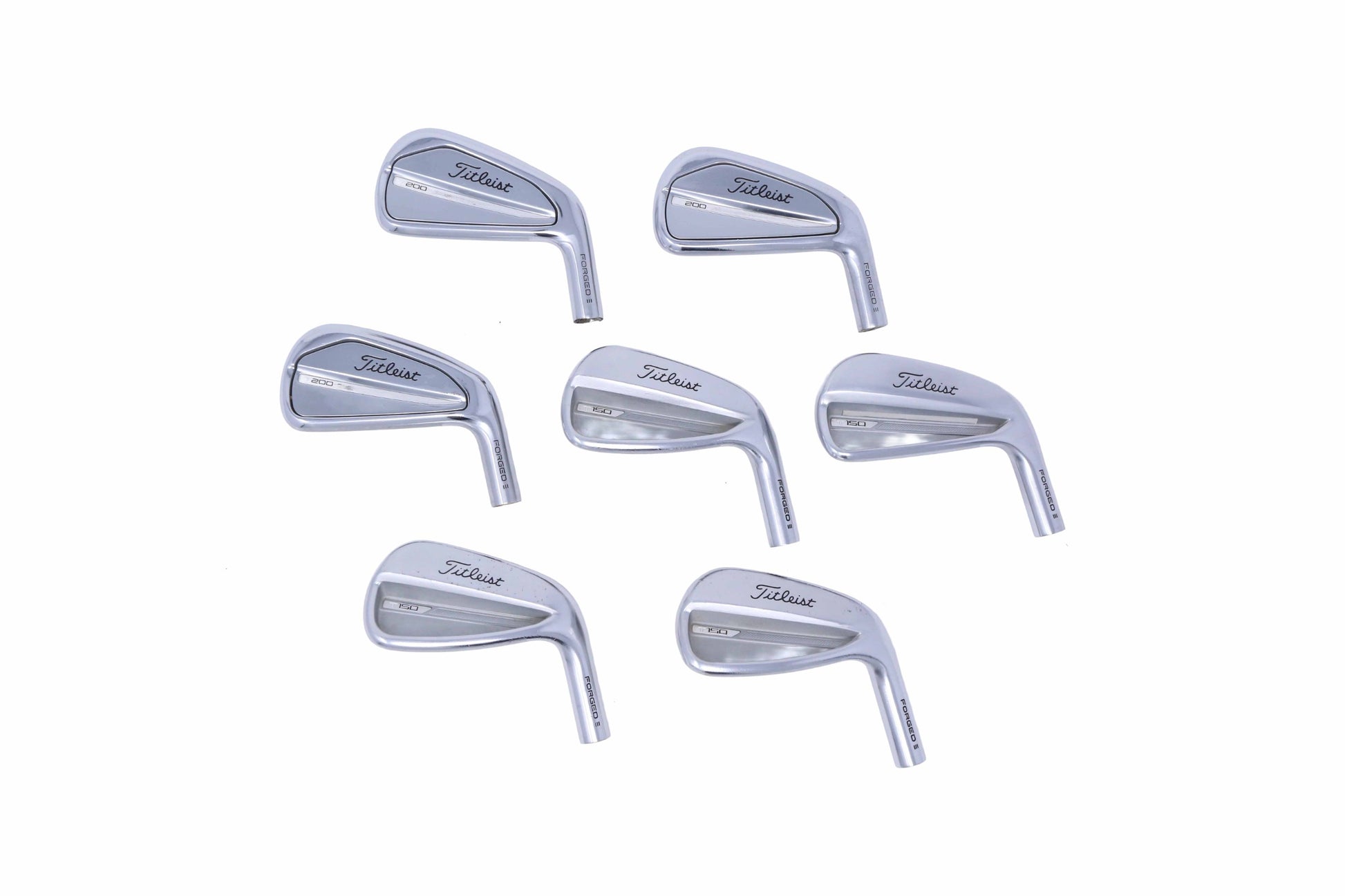 Used Titleist 2023 T150/T200 Combo Iron Set - HEAD ONLY - Right-Handed - 4-PW-Next Round