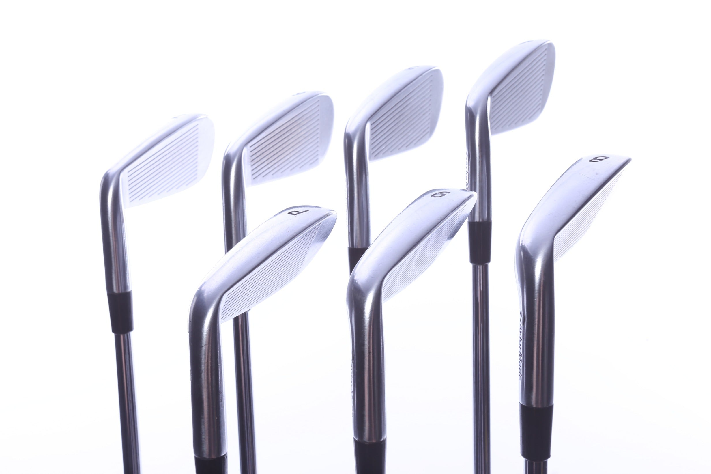 Used TaylorMade rac LT 2005 Iron Set - Right-Handed - 4-PW - Stiff Flex