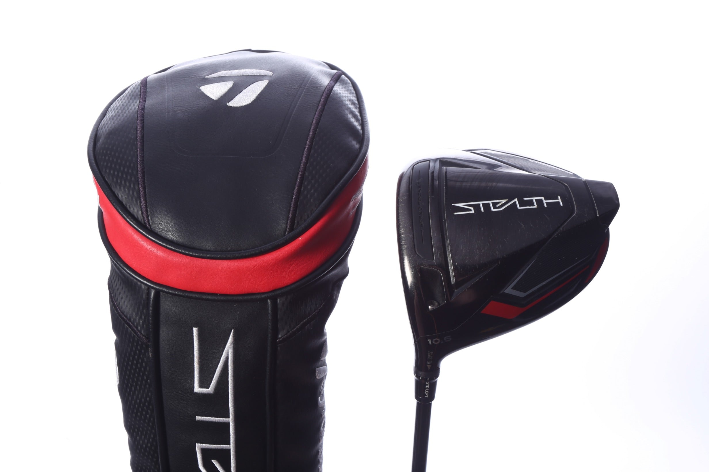 Used TaylorMade STEALTH Driver - 10.5 Degrees - Stiff Flex Fujikura Ventus Red - Left-Handed