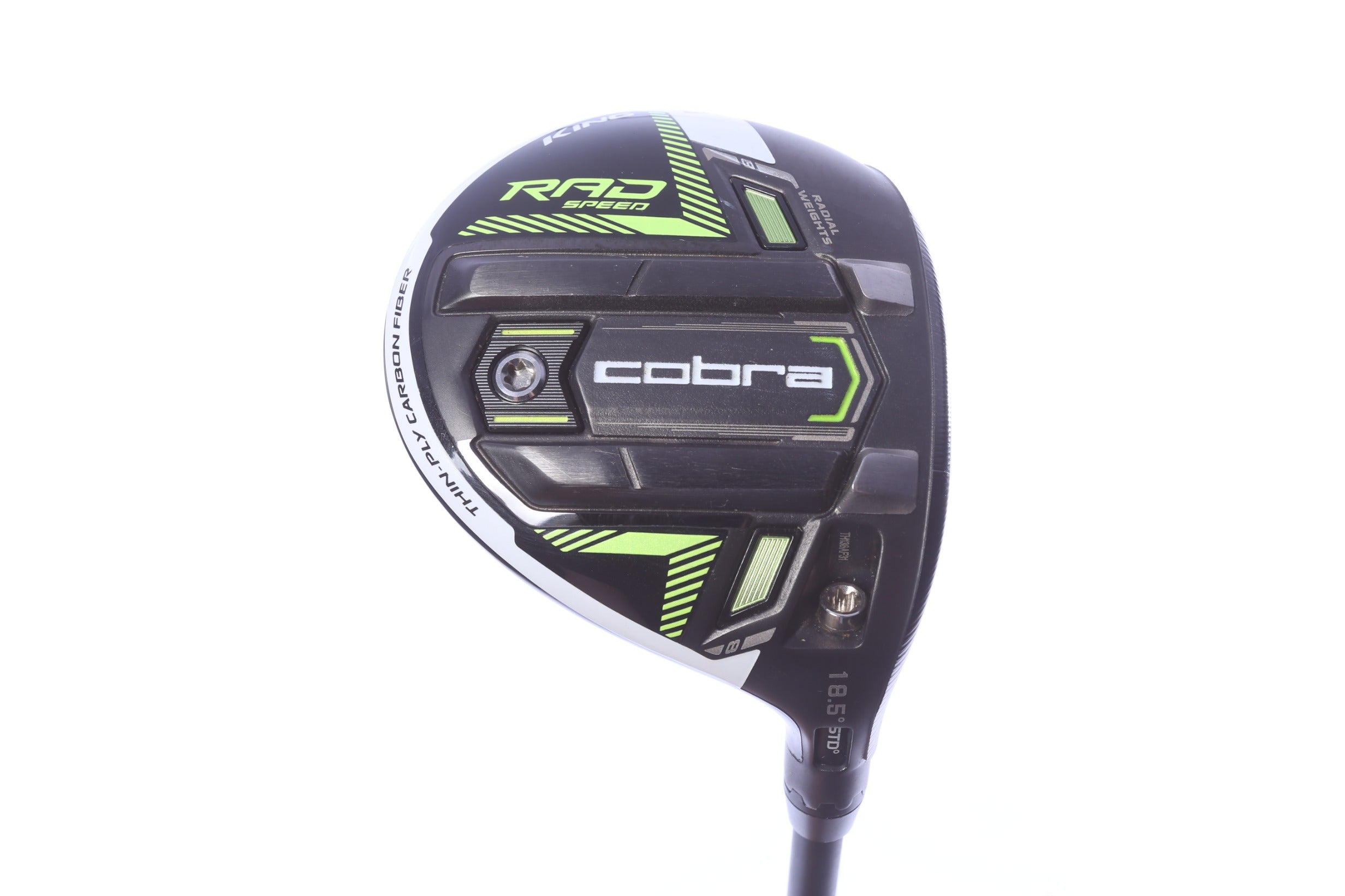 Used Cobra RAD Speed 5-Wood - Right-Handed - 18.5 Degrees - Stiff Flex