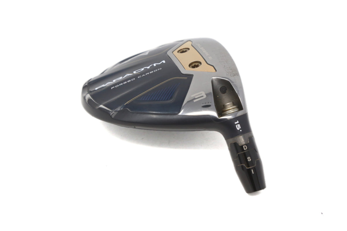Used Callaway Paradym 3-Wood - HEAD ONLY - Right-Handed - 15 Degrees