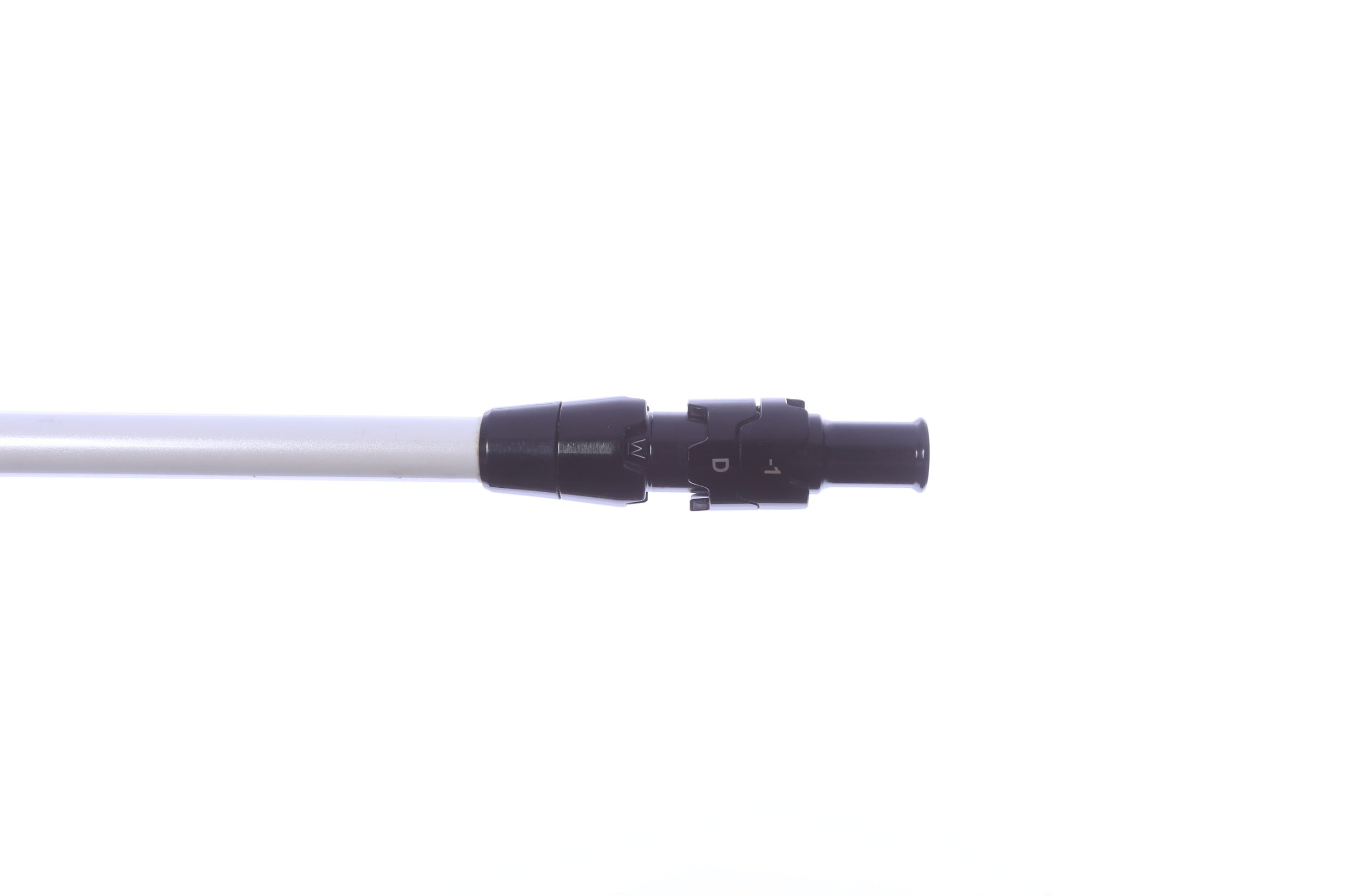 Used La Golf TOUR AXS WHITE Driver Shaft Regular Flex Graphite - 44 in - Callaway Opti-Fit Adapter-Next Round