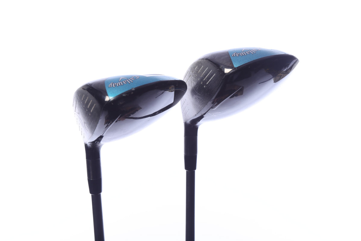 Used Callaway Rogue Wood Set - Right-Handed - 3W, 5W - Regular Flex