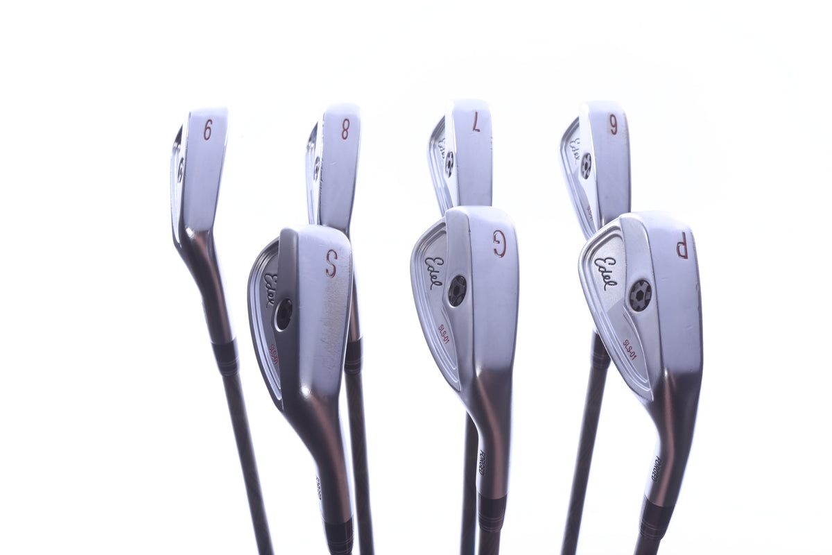 Used Edel SLS-01 Iron Set - Right-Handed - 6-PW, GW, SW - Regular Flex