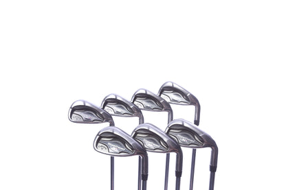Used Callaway Steelhead XR Iron Set - Right-Handed - 4-PW - Stiff Flex