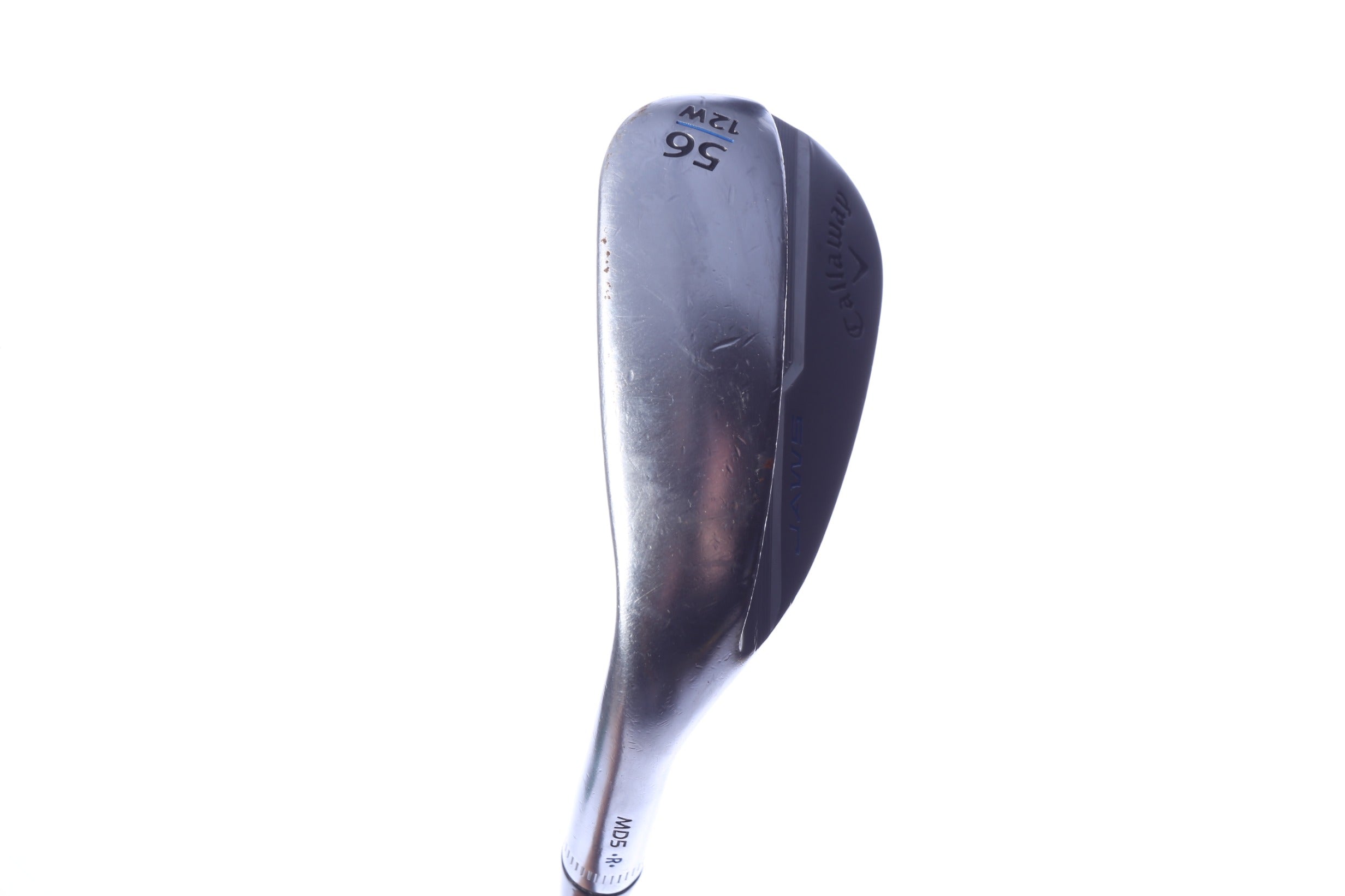 Used Callaway MD5 JAWS Chrome Sand Wedge - Left-Handed - 56 Degrees - Stiff Flex
