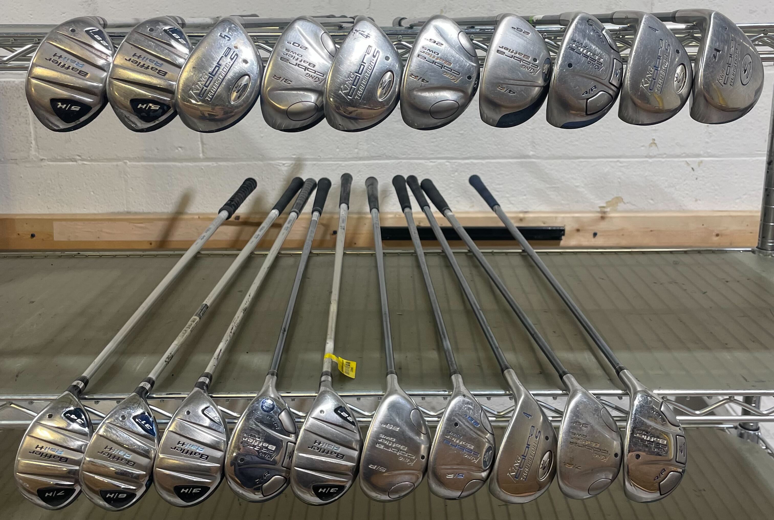 Wholesale Lot of 20 Golf Clubs - Cobra Assorted Ladies Hybrids-Next Round