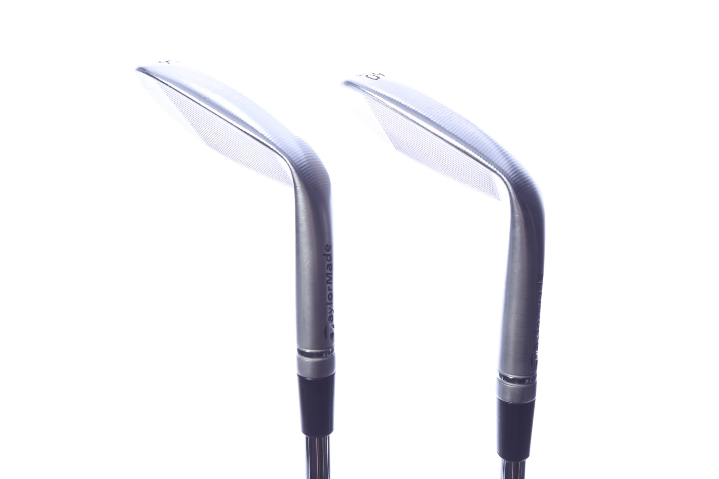 Used TaylorMade Milled Grind 4 Raw Wedge Set - Left-Handed - 56*, 60* - Wedge Flex