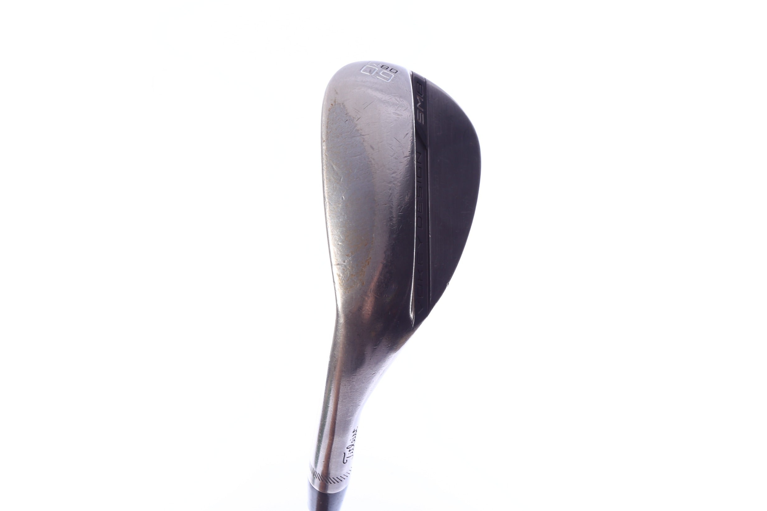 Used Titleist Vokey SM8 Brushed Steel Lob Wedge - Left-Handed - 60 Degrees - Wedge Flex