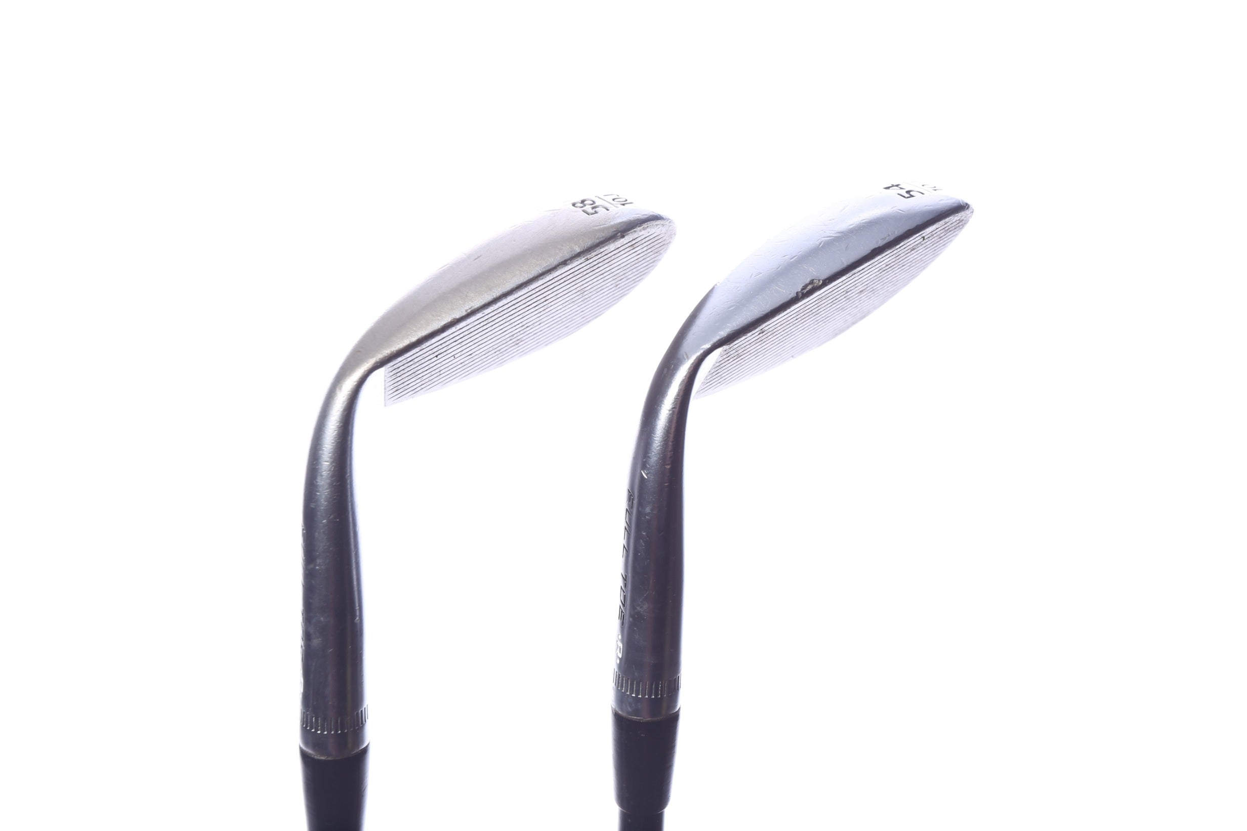 Used Callaway JAWS Raw Chrome Wedge Set - Right-Handed - 54*, 58* - Tour Extra Stiff Flex