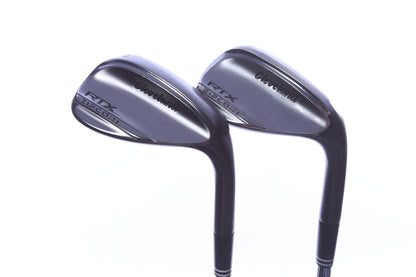 Used Cleveland RTX ZipCore Black Satin Wedge Set - Right-Handed - 50*, 54* - Wedge Flex