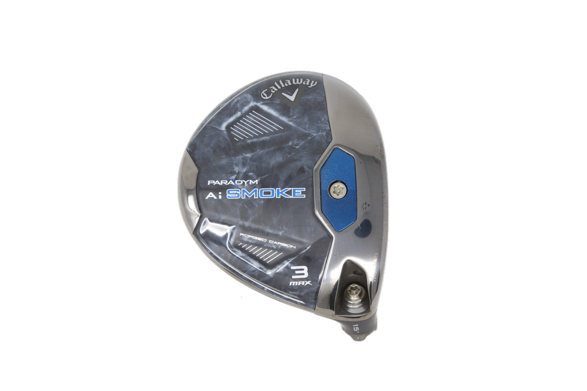 Used Callaway Paradym Ai Smoke MAX 3-Wood - HEAD ONLY - Right-Handed - 15 Degrees