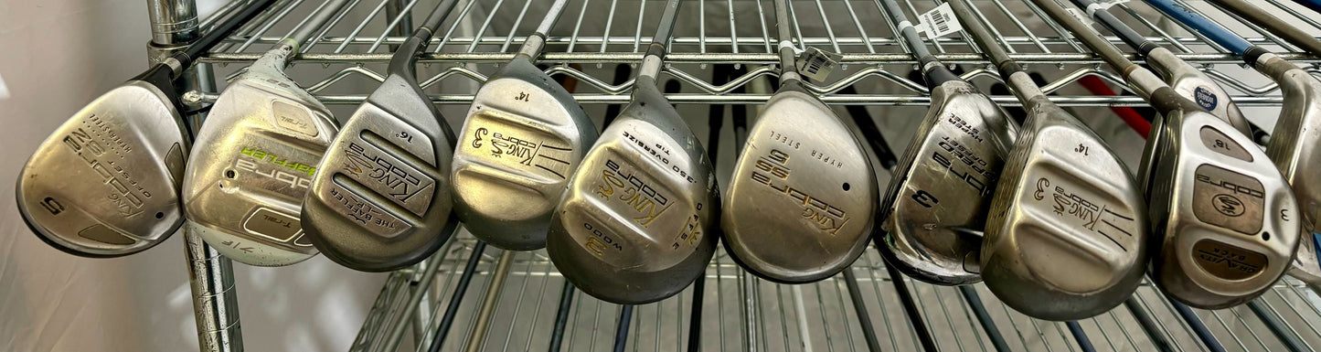 Wholesale Lot of 40 Golf Clubs - Cobra Fairway Woods - Right/Left Handed-Next Round