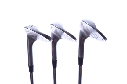 Used Titleist Vokey SM9 Tour Chrome Wedge Set - Right-Handed - 52*, 56*, 60* - Stiff Flex-Next Round