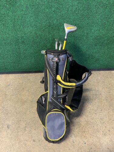 US Kids Golf WT-25u Fairway Driver, 7i, PW, Putter 4-Piece Club Set UL 42” LH-Next Round