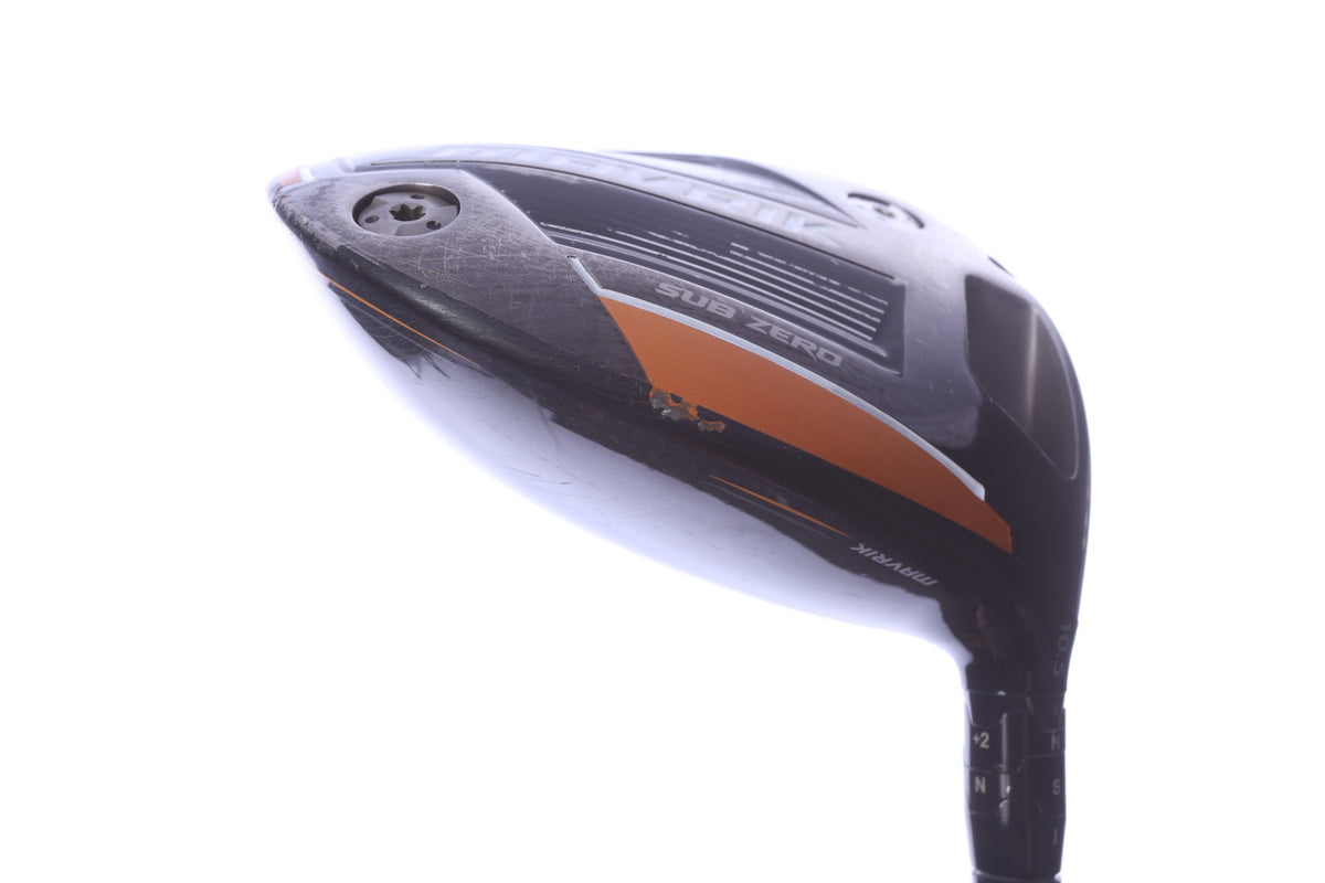 Used Callaway Mavrik Sub Zero Driver - 10.5 Degrees - Regular Flex Project X Even Flow Riptide - Right-Handed