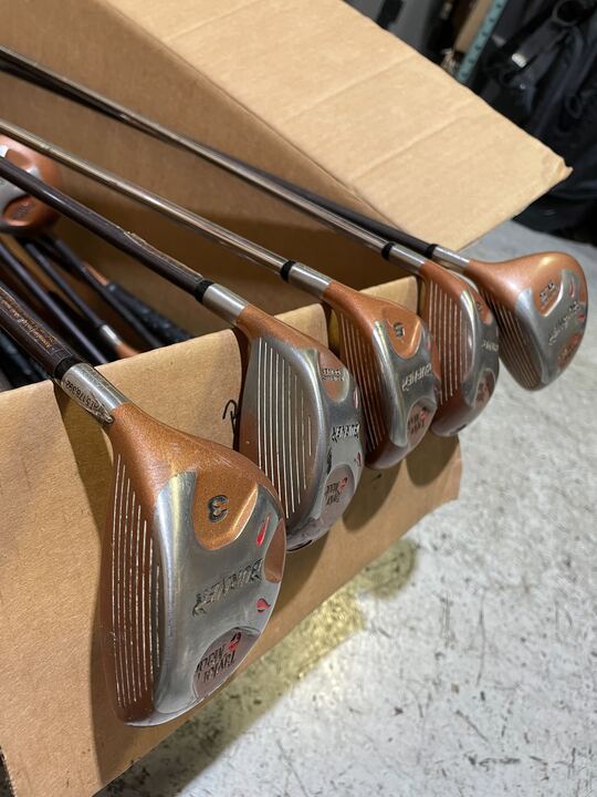 Wholesale Lot of 35 TaylorMade Burner, Bubble Drivers, FW Woods-Next Round