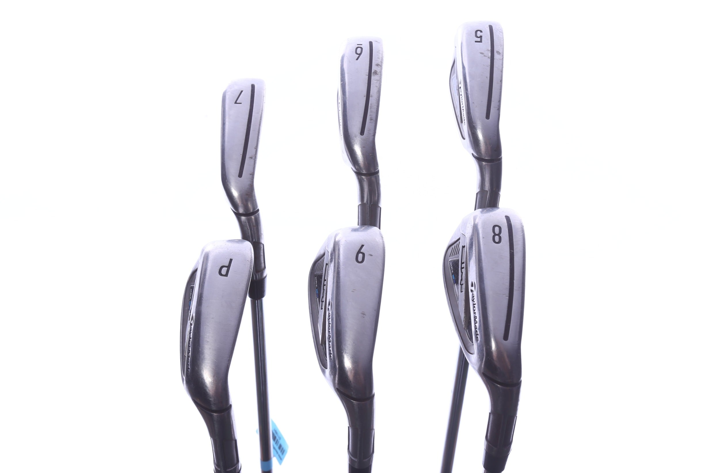 Used TaylorMade SIM2 MAX Iron Set - Right-Handed - 5-PW - Stiff Flex