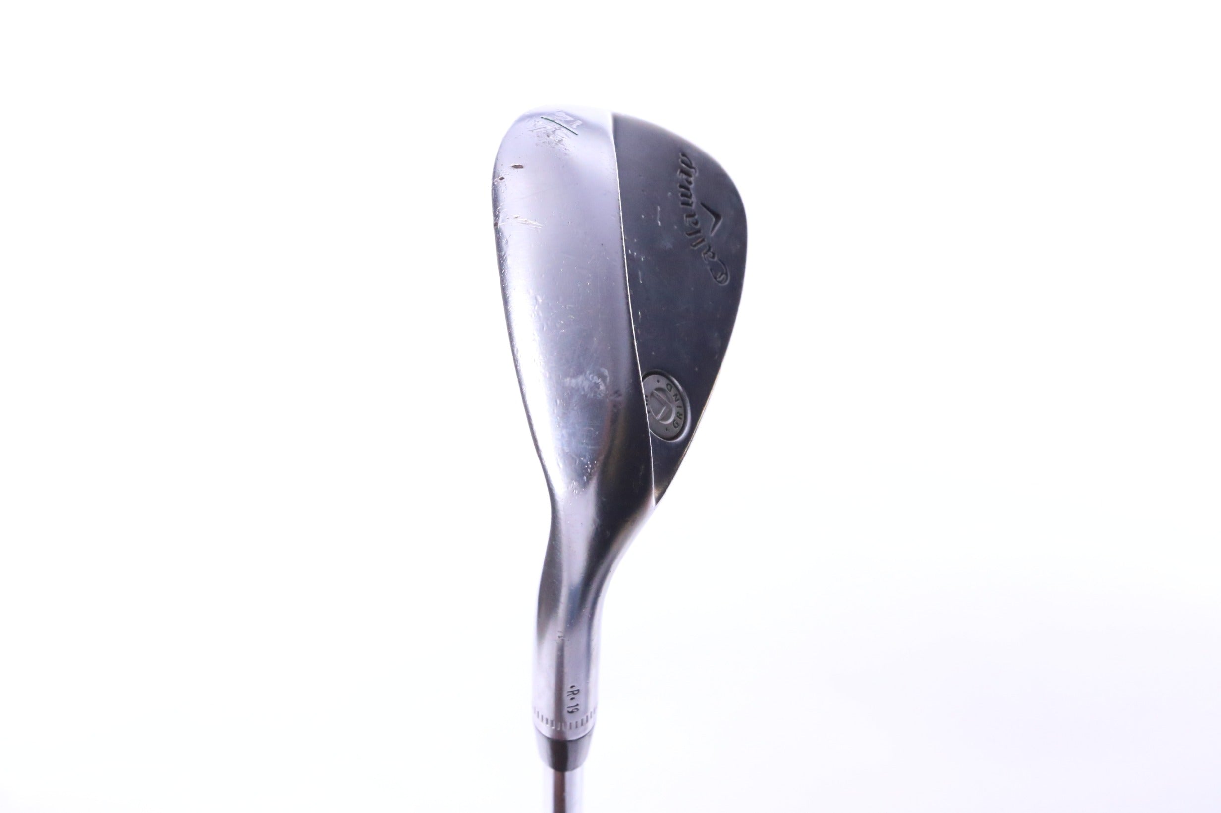 Used Callaway PM Grind 19 Chrome Sand Wedge - Left-Handed - 54 Degrees - Regular Flex