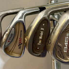 Wholesale Lot of 50 Golf Clubs - Assorted Irons and wedges-Next Round