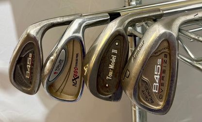 Wholesale Lot of 50 Golf Clubs - Assorted Irons and wedges-Next Round
