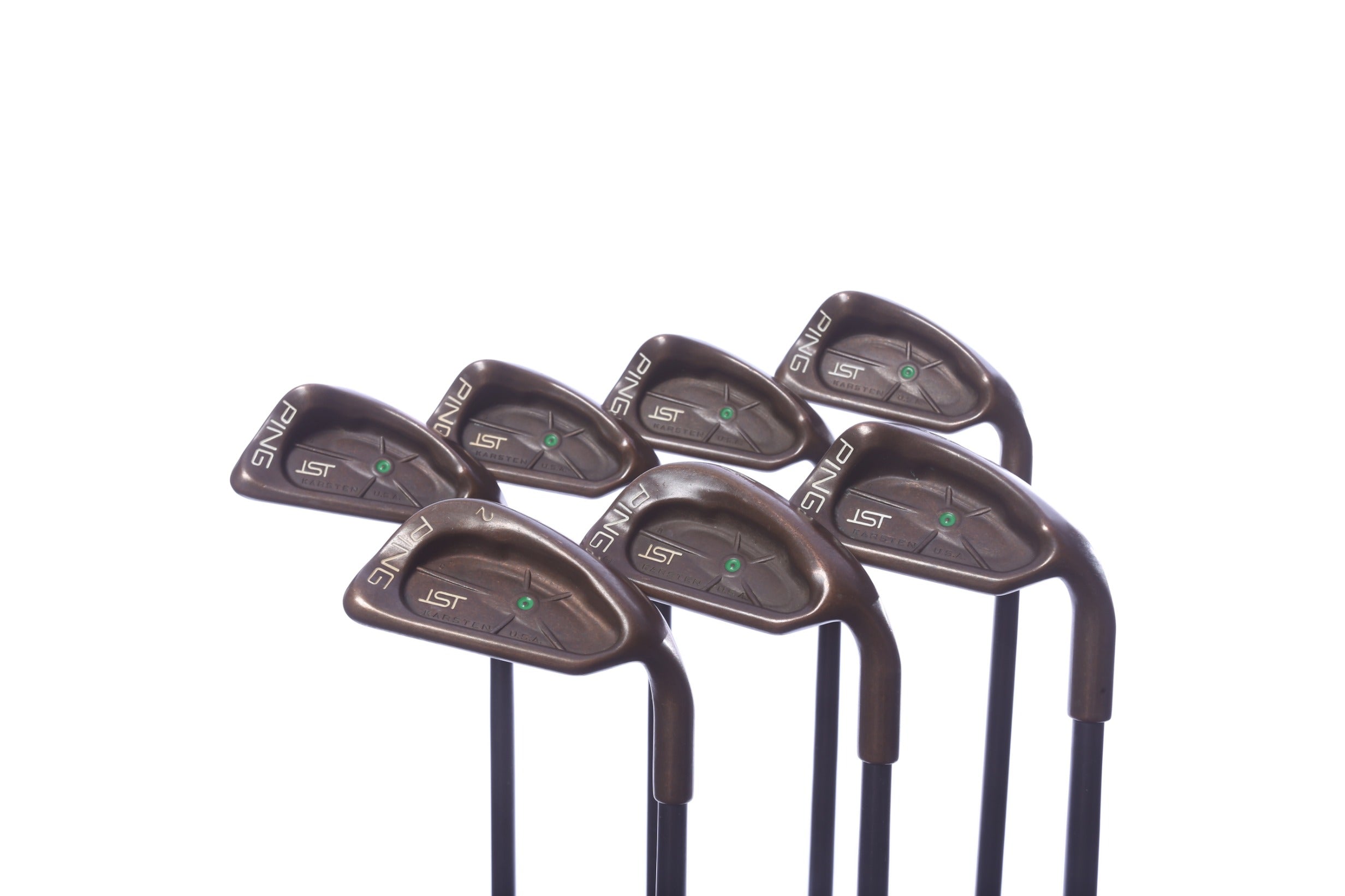 Used Ping ISI Beryllium Copper Iron Set - Right-Handed - 5-PW - Stiff Flex