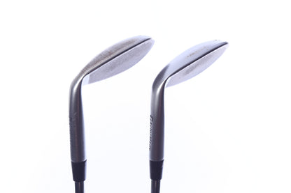 Used TaylorMade Milled Grind Hi-Toe 3 Wedge Set - Right-Handed - 54*, 58* - Stiff Flex