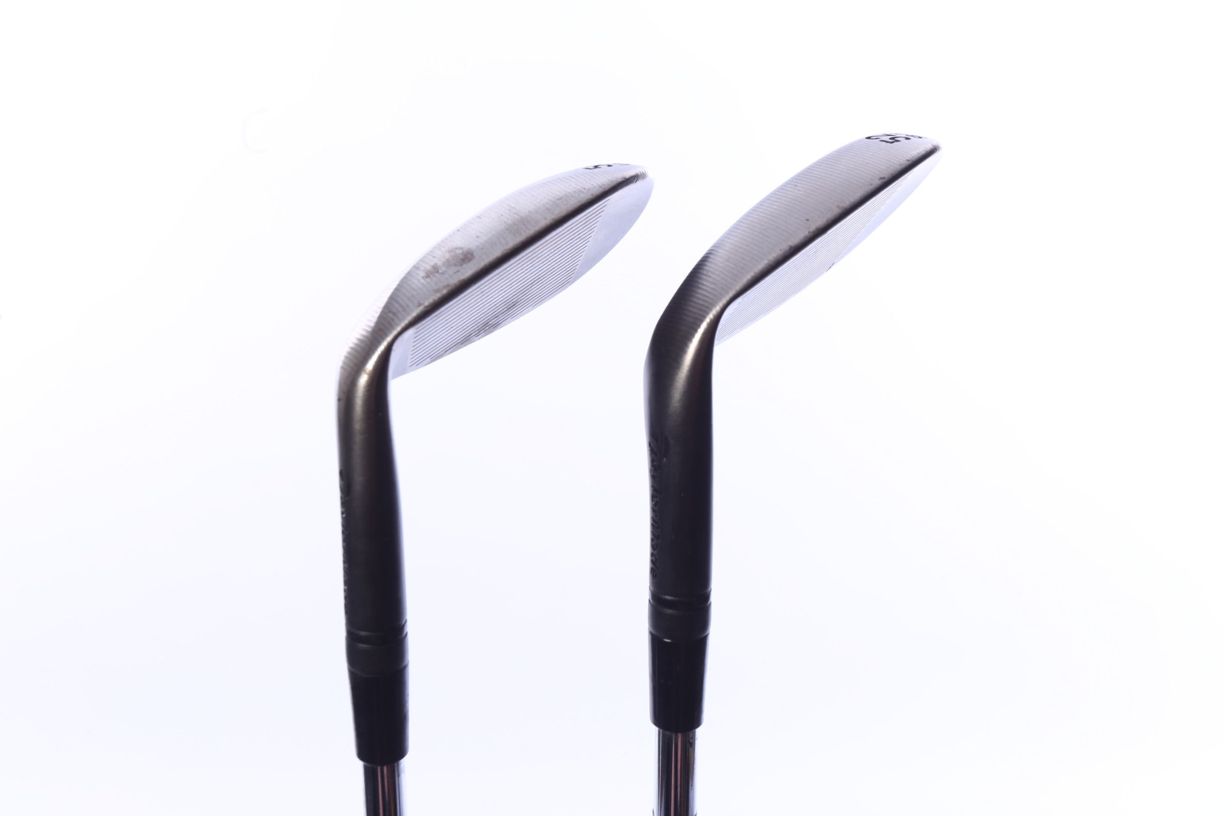 Used TaylorMade Milled Grind 3 Black Wedge Set - Right-Handed - 52*, 56* - Extra Stiff Flex
